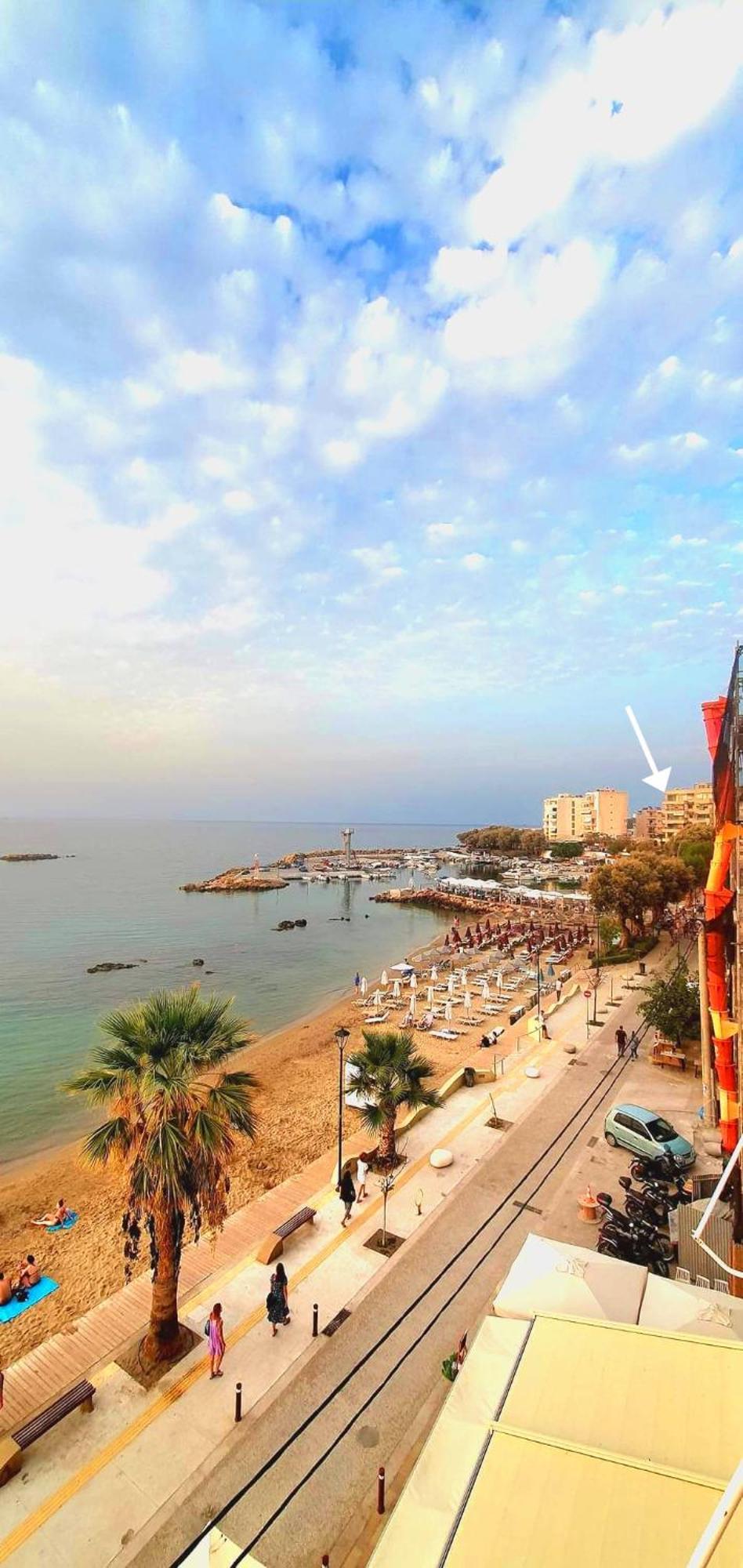 Panoramic Sea View Apartment Chania  Bagian luar foto